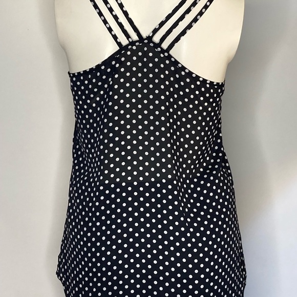 NWT Papermoon Pokadot Multi Strap Blouse Sz Sm - Picture 3 of 5